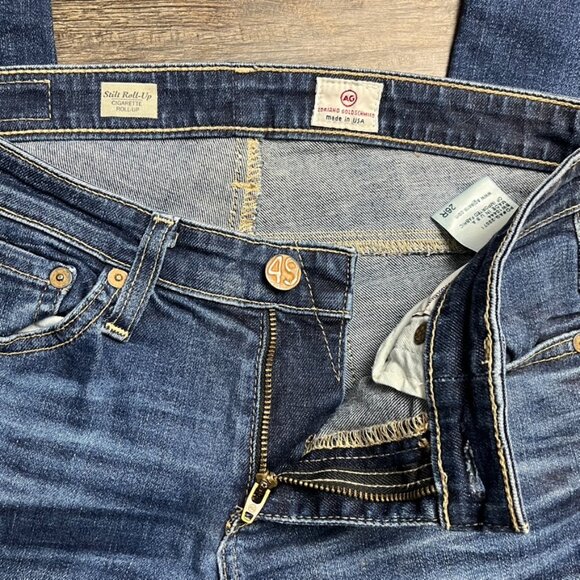 Adriano Goldschmied AG Skinny Blue Jeans Pants Denim ((size 26R)) - Picture 7 of 8